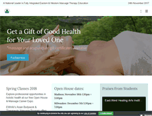 Tablet Screenshot of acupressureschool.com